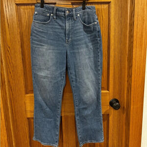 Madewell Slim Demi-Boot in Medium Wash